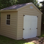 8x10 Gable 7' sidewalls on slab Brookfield WI